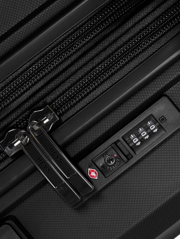 Heys Črni potovalni kovček Heys Airlite S Black