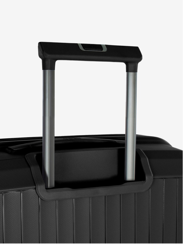 Heys Komplet treh potovalnih kovčkov v črni barvi Heys Airlite S,M,L Black