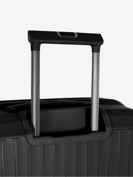 Heys Komplet treh potovalnih kovčkov v črni barvi Heys Airlite S,M,L Black