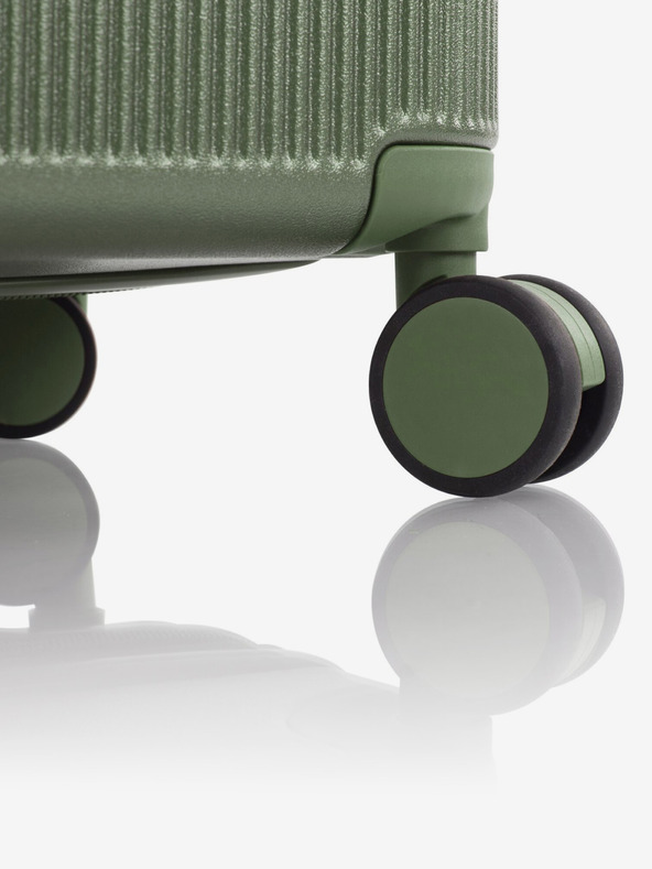 Heys Komplet treh potovalnih kovčkov v zeleni barvi Heys Earth Tones S,M,L Moss