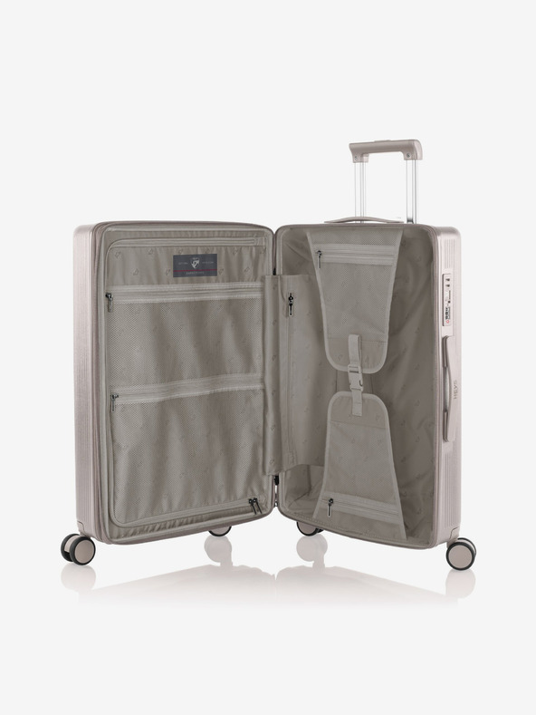 Heys Bež potovalni kovček Heys Earth Tones M Atmosphere