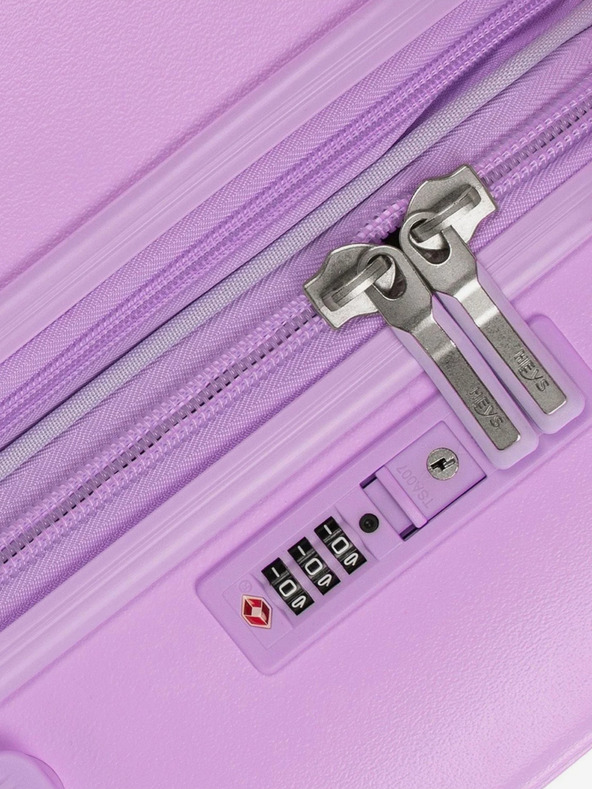 Heys Komplet treh potovalnih kovčkov v vijolični barvi Heys Pastel S,M,L