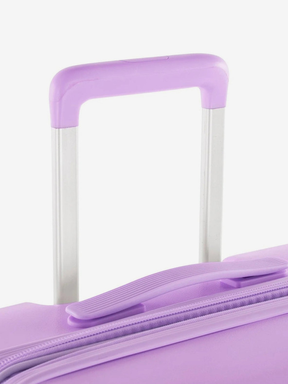 Heys Komplet treh potovalnih kovčkov v vijolični barvi Heys Pastel S,M,L