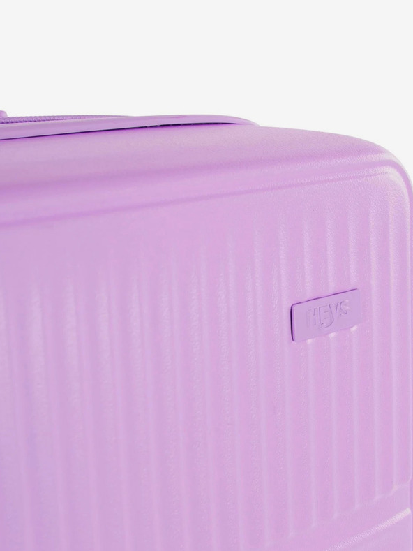 Heys Komplet treh potovalnih kovčkov v vijolični barvi Heys Pastel S,M,L