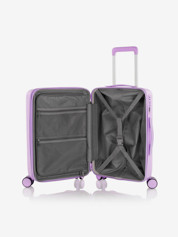 Heys Komplet treh potovalnih kovčkov v vijolični barvi Heys Pastel S,M,L