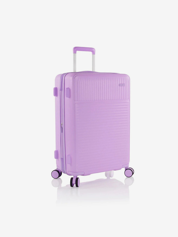 Heys Komplet treh potovalnih kovčkov v vijolični barvi Heys Pastel S,M,L