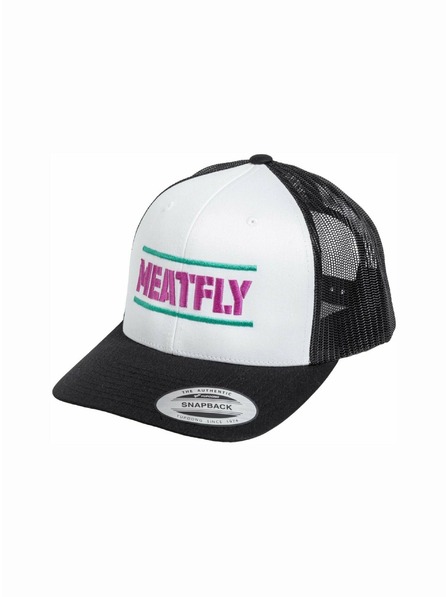 Meatfly Meatfly kapa Docker Trucker Bela / Magenta | Bela | Velikost