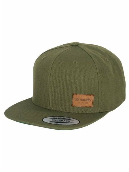 Meatfly Meatfly kapa Flanker Snapback Buck | Zelena | Velikost