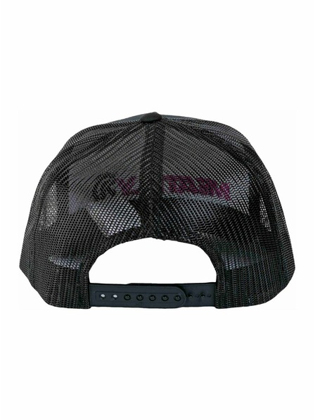 Meatfly Meatfly kapa Percy Trucker Snapback Magenta / Črna | Črna | Velikost