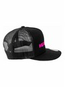 Meatfly Meatfly kapa Percy Trucker Snapback Magenta / Črna | Črna | Velikost