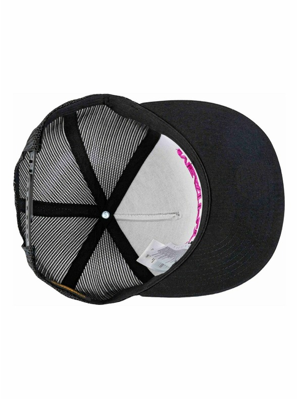 Meatfly Meatfly kapa Percy Trucker Snapback Magenta / Črna | Črna | Velikost
