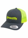 Meatfly Meatfly kapa MF Logo Trucker Oglje/Neonsko zelena
