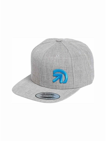 Meatfly Meatfly kapa Finester Snapback Siva Melirana | Siva | Velikost