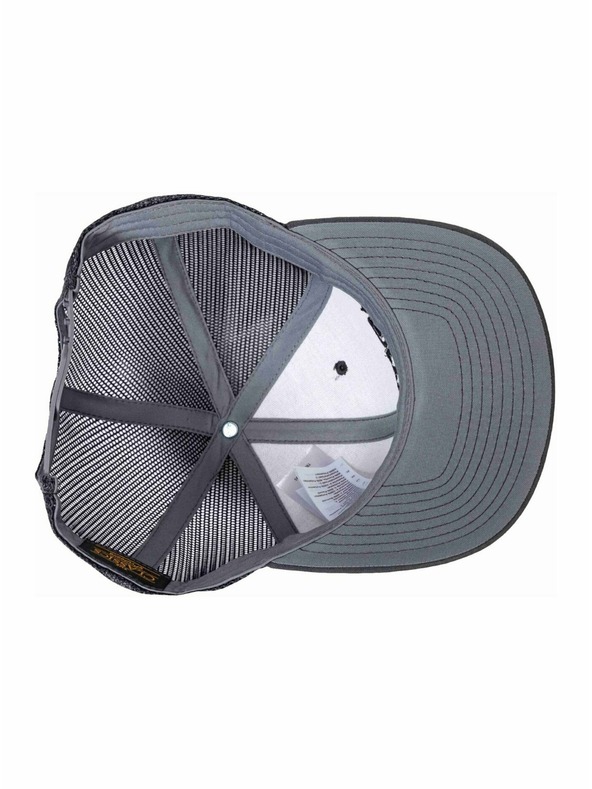 Meatfly Meatfly kapa MF Logo Trucker Črna / Temno siva | Siva | Velikost