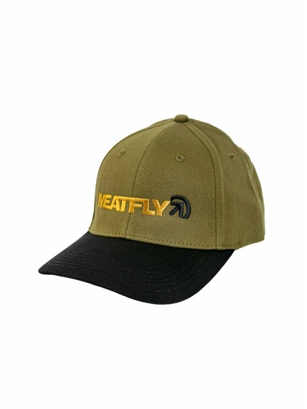 Meatfly Meatfly kapa Zedd Flexfit Olive | Črna | Velikost