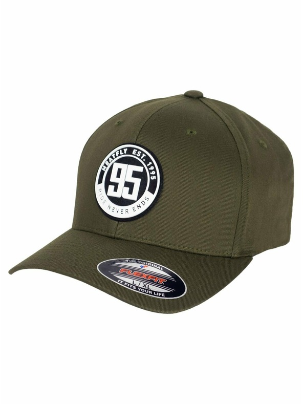 Meatfly Meatfly baseball kapa Raptor Flexfit 95 Olive | Zelena | Velikost