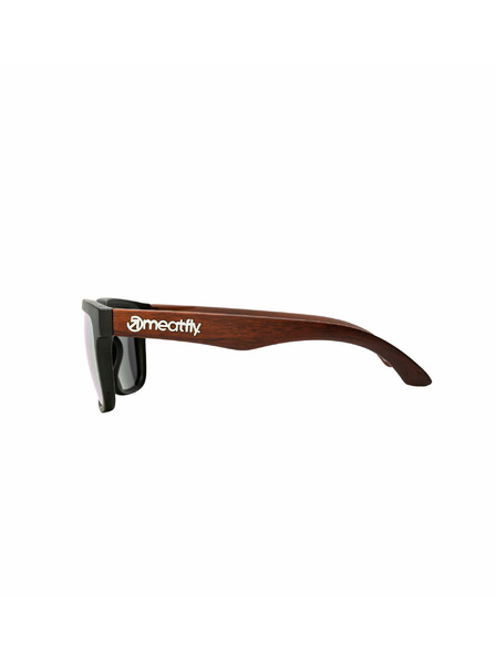 Meatfly Meatfly sončna očala Memphis Black Dark Wood | Črna | Velikost