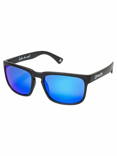 Meatfly Meatfly polarizirana sončna očala Gammy Black Matt/Blue | Črna | Velikost