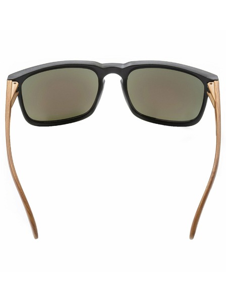 Meatfly Meatfly sončna očala Memphis Black / Wood | Oranžna | Velikost