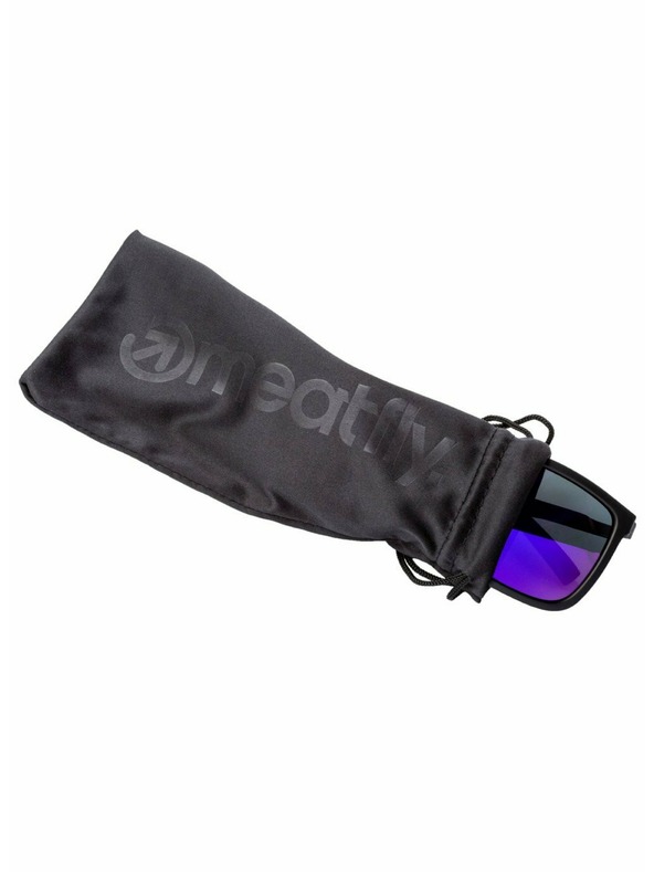 Meatfly Meatfly polarizirana sončna očala Juno Black Matt Purple | Črna | Velikost
