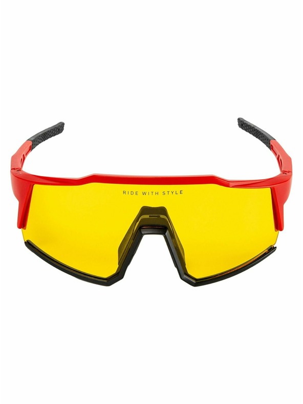 Meatfly Meatfly polarizirana sončna očala Nate Red | Črna | Velikost