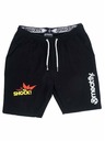 Meatfly Meatfly moške trenirka kratke hlače Big Shock Black | Črna | Velikost