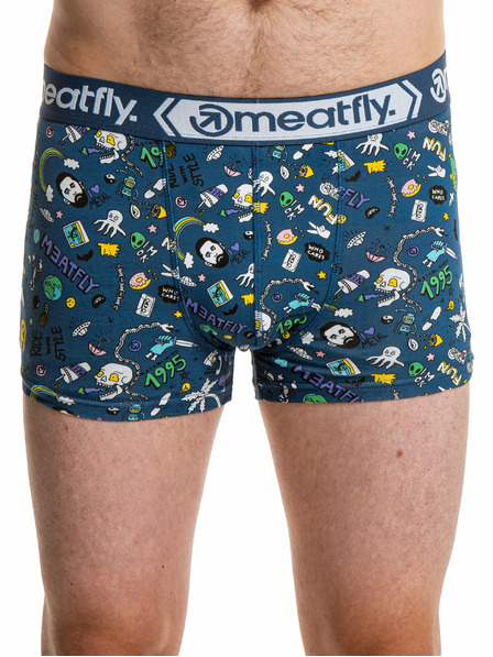Meatfly Meatfly moške boksarice Balboa Boxershorts Double Pack Jamm | Rumena | Velikost