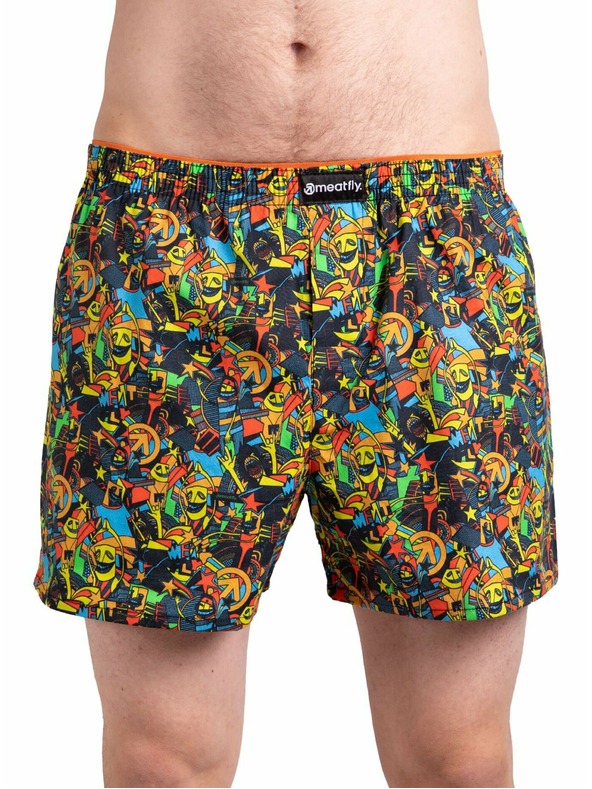 Meatfly Meatfly moške boksarice Agostino Partyboi/Cityboi darilni paket | Večbarvna | Velikost