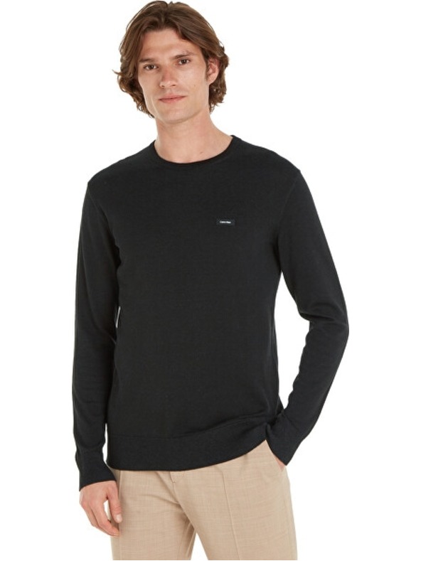 Calvin Klein Moški črni pulover Calvin Klein