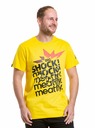 Meatfly Meatfly moška majica Big Shock Shattered Yellow | Rumena | Velikost