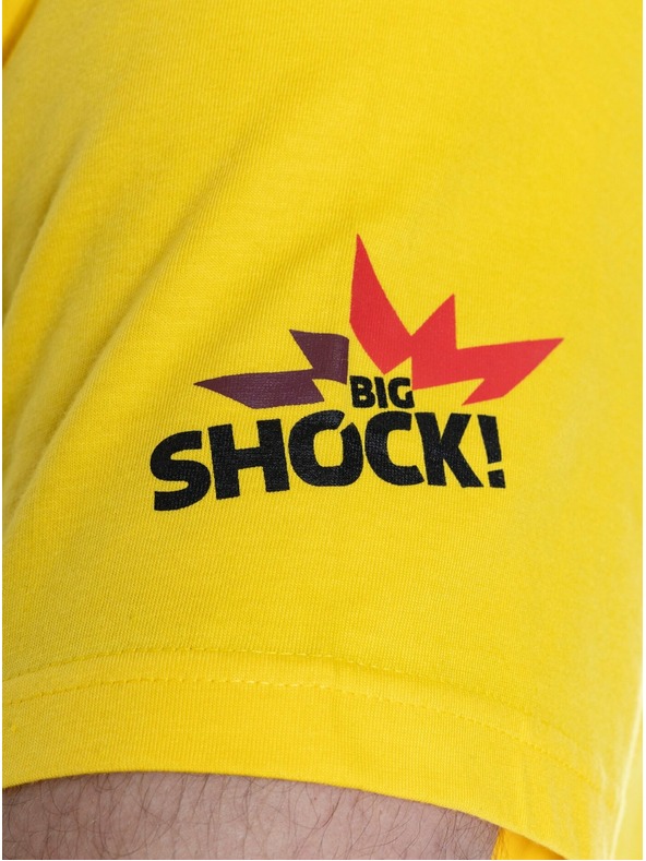 Meatfly Meatfly moška majica Big Shock Shattered Yellow | Rumena | Velikost