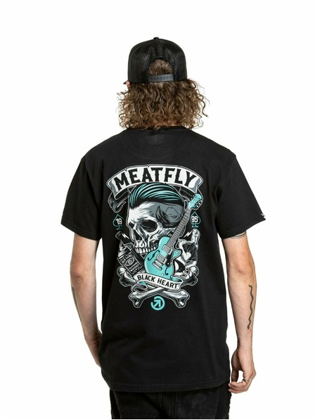 Meatfly Meatfly moška majica Whiskey Boy Black | Črna | Velikost
