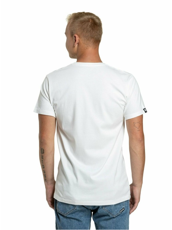 Meatfly Meatfly moška majica Sign White | Bela | Velikost