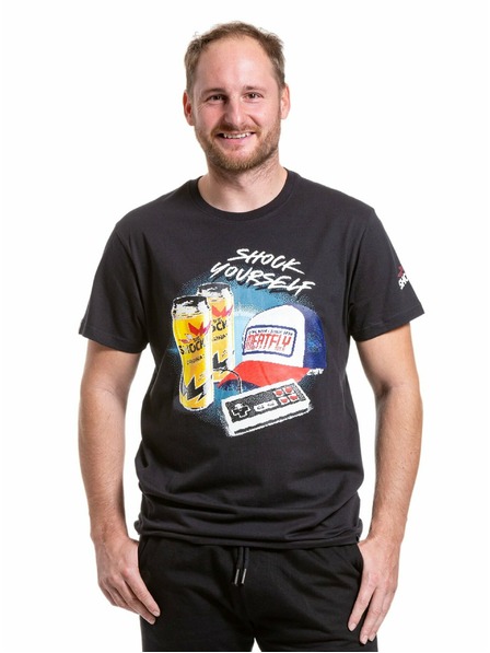 Meatfly Meatfly moška majica Big Shock 8Bit Black | Črna | Velikost