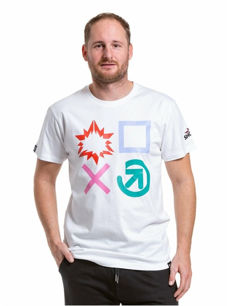 Meatfly Meatfly moška majica Big Shock Gameon White | Bela | Velikost