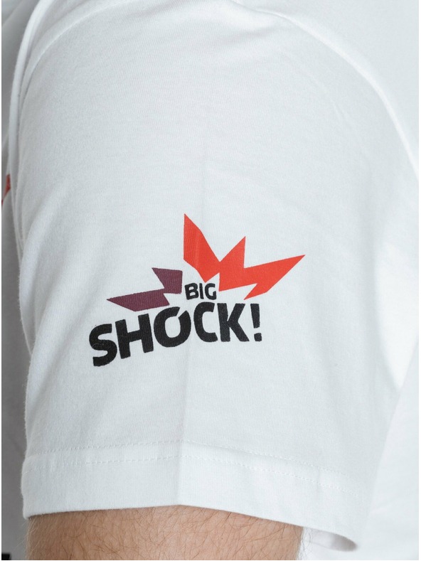Meatfly Meatfly moška majica Big Shock Gameon White | Bela | Velikost