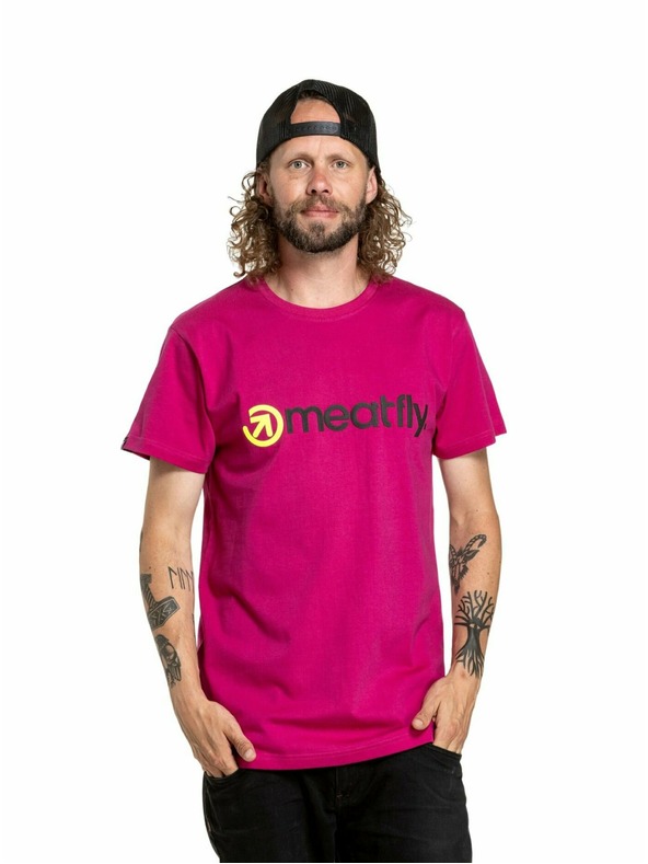 Meatfly Meatfly moška majica Joe Magenta
