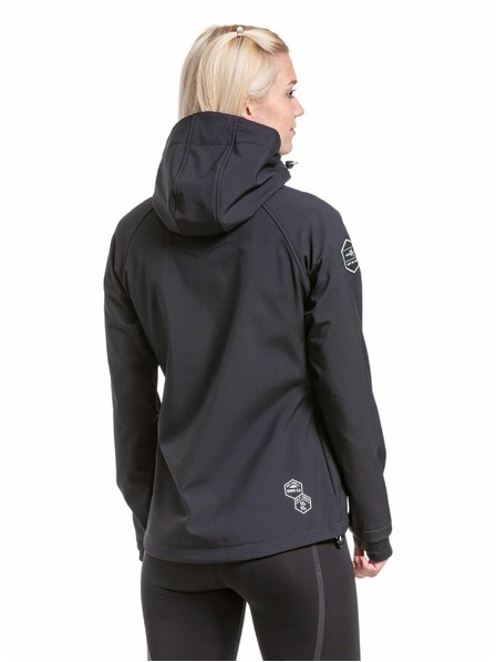 Meatfly Meatfly ženska softshell jakna Zaja Logo Black | Črna | Velikost