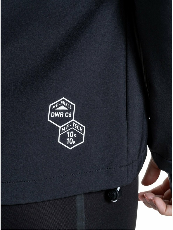 Meatfly Meatfly ženska softshell jakna Zaja Logo Black | Črna | Velikost