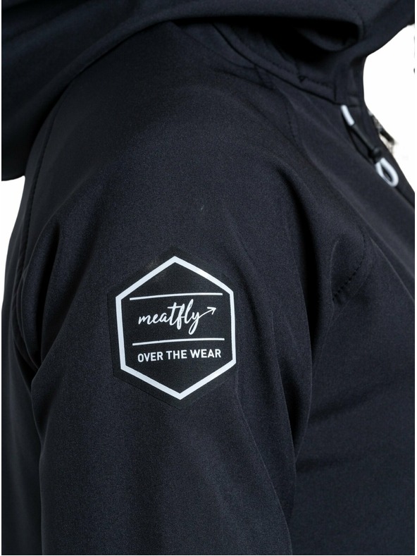 Meatfly Meatfly ženska softshell jakna Zaja Logo Black | Črna | Velikost