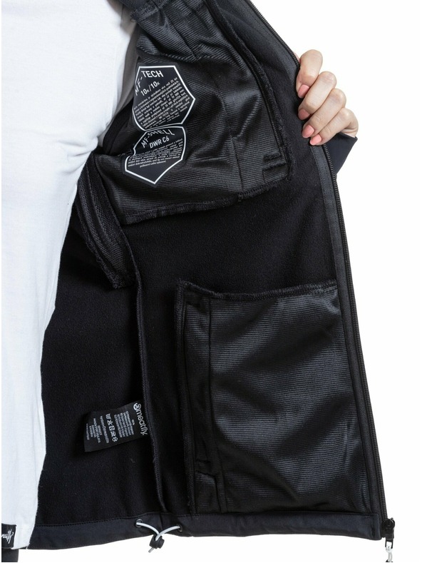 Meatfly Meatfly ženska softshell jakna Zaja Dots Black | Črna | Velikost