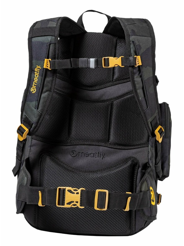 Meatfly Meatfly nahrbtnik Wanderer Rampage Camo/Brown 28 L | Maskirni | Prostornina 28 L