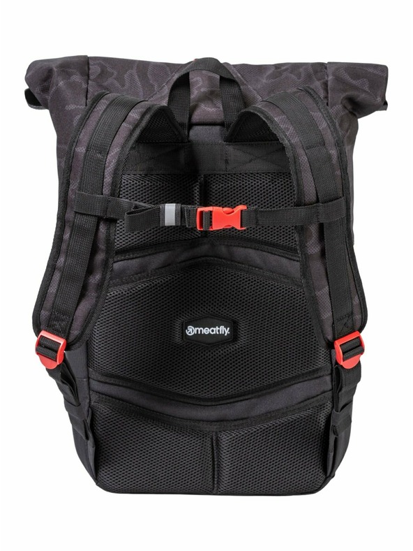 Meatfly Meatfly nahrbtnik Holler Morph Black 28 L | Črna | Prostornina 28 L