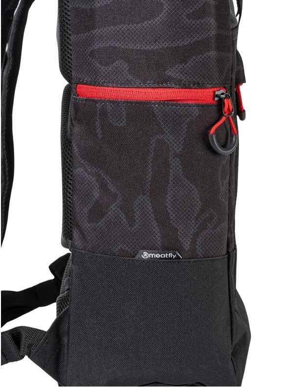 Meatfly Meatfly nahrbtnik Holler Morph Black 28 L | Črna | Prostornina 28 L