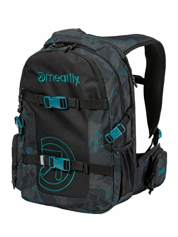 Meatfly Meatfly nahrbtnik Ramble Petrol Mossy 26 L
