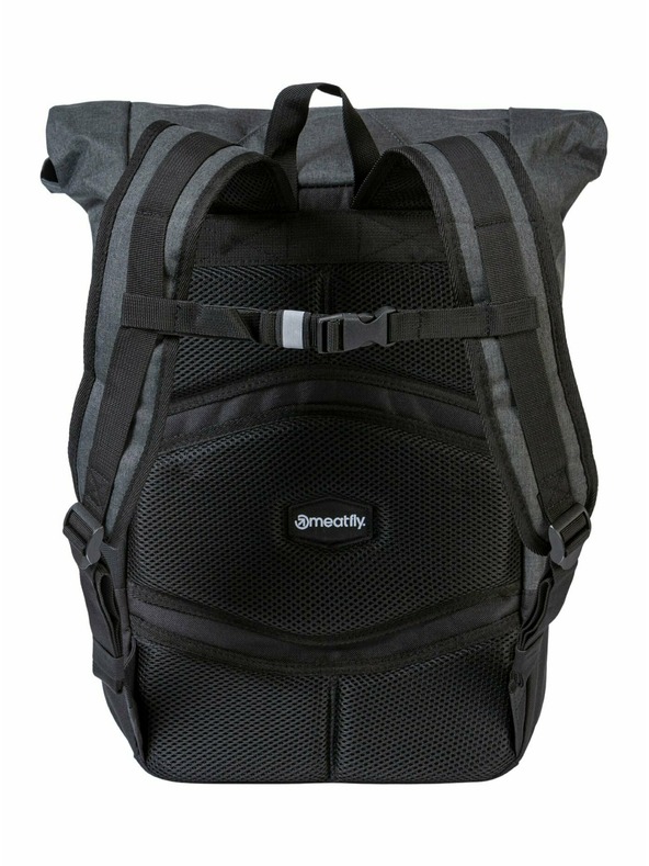 Meatfly Meatfly nahrbtnik Holler Charcoal 28 L | Siva | Prostornina 28 L