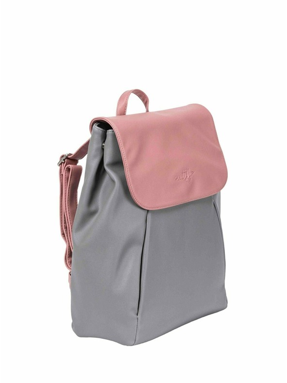 Meatfly Meatfly nahrbtnik Triumph Dusty Rose / Light Grey | Siva | Prostornina 16 L