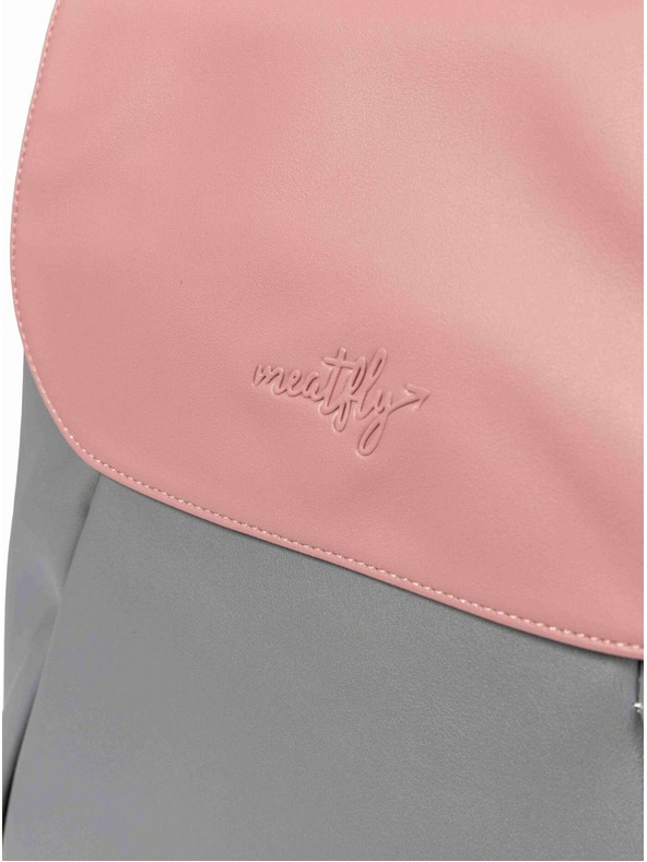 Meatfly Meatfly nahrbtnik Triumph Dusty Rose / Light Grey | Siva | Prostornina 16 L