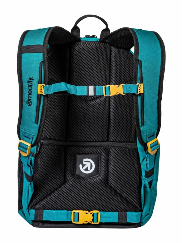 Meatfly Meatfly nahrbtnik Basejumper Dark Jade/Black 22 L