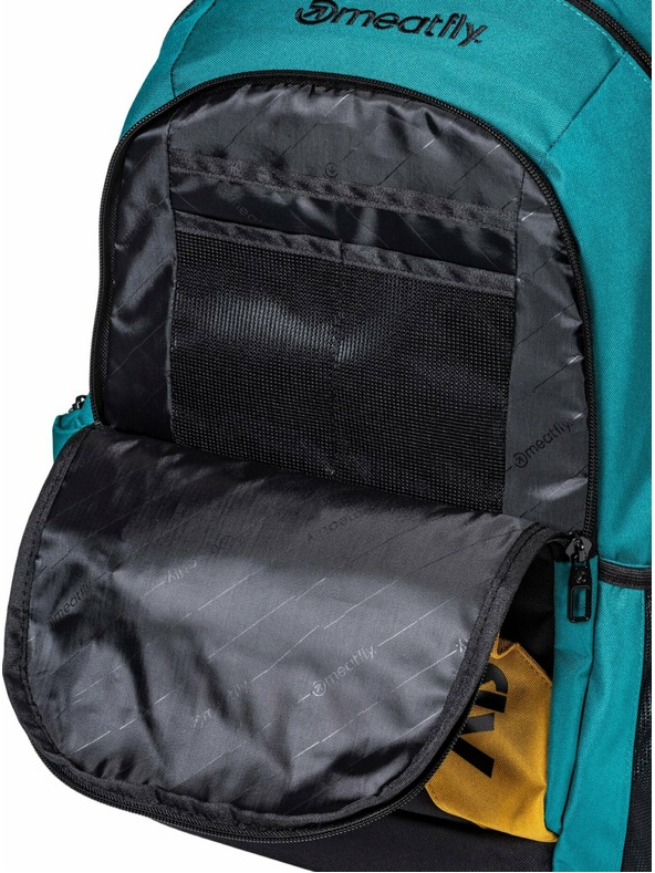 Meatfly Meatfly nahrbtnik Basejumper Dark Jade/Black 22 L